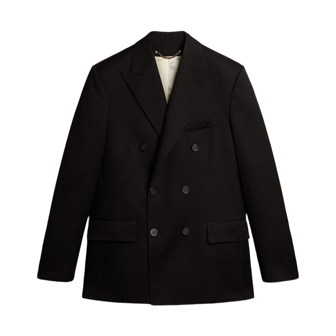 GMP00835-P001521-90100 Golden Goose Double Breasted Blazer Black