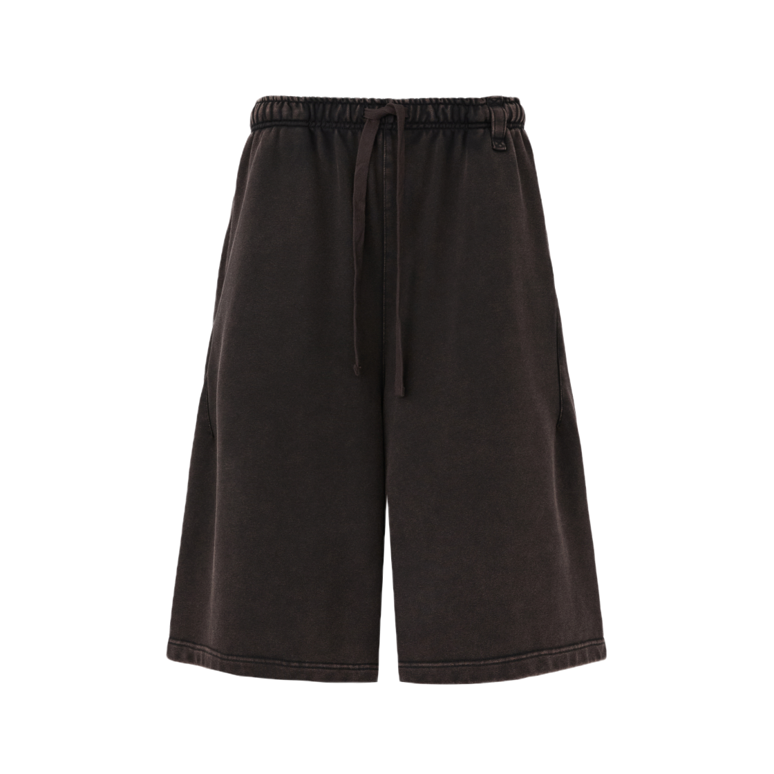 디파인 페이드 워싱 버뮤다 스웨트 팬츠 블랙(DEFINE Faded Wash Bermuda Sweatpants Black)