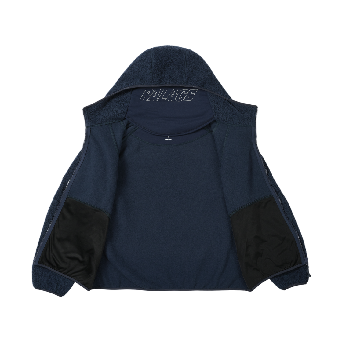 팔라스 게팅 하이어 써마 플리스 자켓 네이비 - 25FW(Palace Getting Higher Therma Fleece Jacket Navy - 25FW) - 2