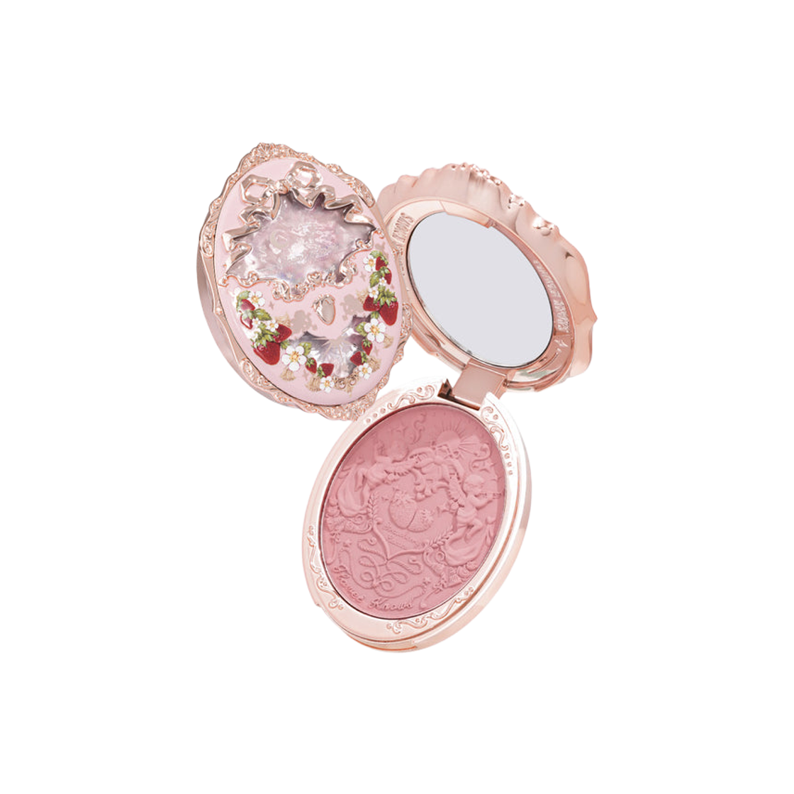 플라워노즈 스트로베리 로코코 컬렉션 엠보싱 블러셔 03 클래식 발레(Flower Knows Strawberry Rococo Collection Embossed Blush 03 Classic Ballet)