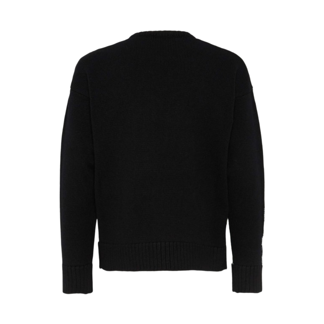 디스퀘어드2 페이크 스티치 D2 니트 스웨터 블랙(Dsquared2 Fake Stitch D2 Knit Sweater Black) - 2