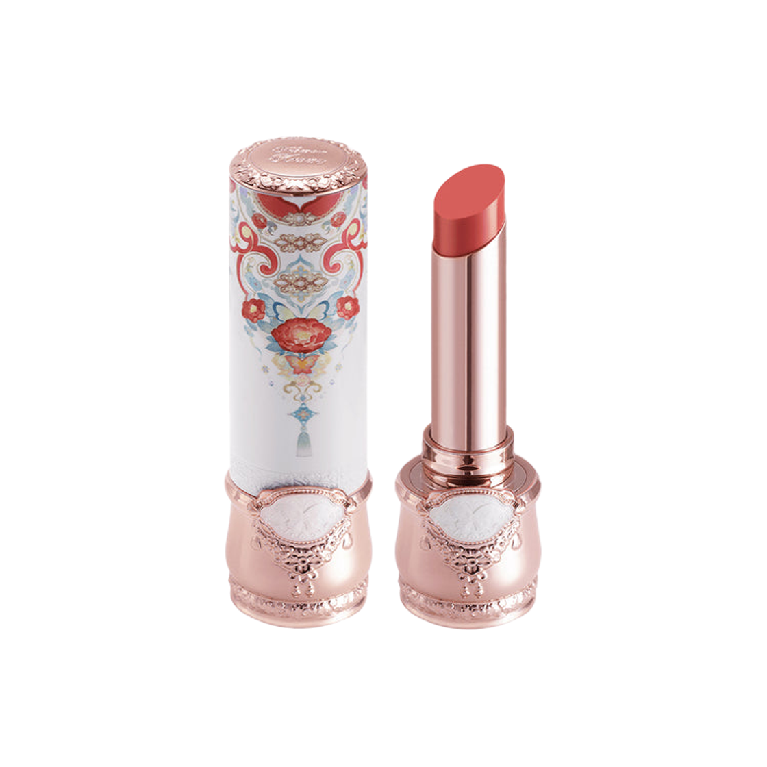 - Flower Knows Butterfly Cloud Collar Collection Glossy Lipstick C08 Sunset Clouds
