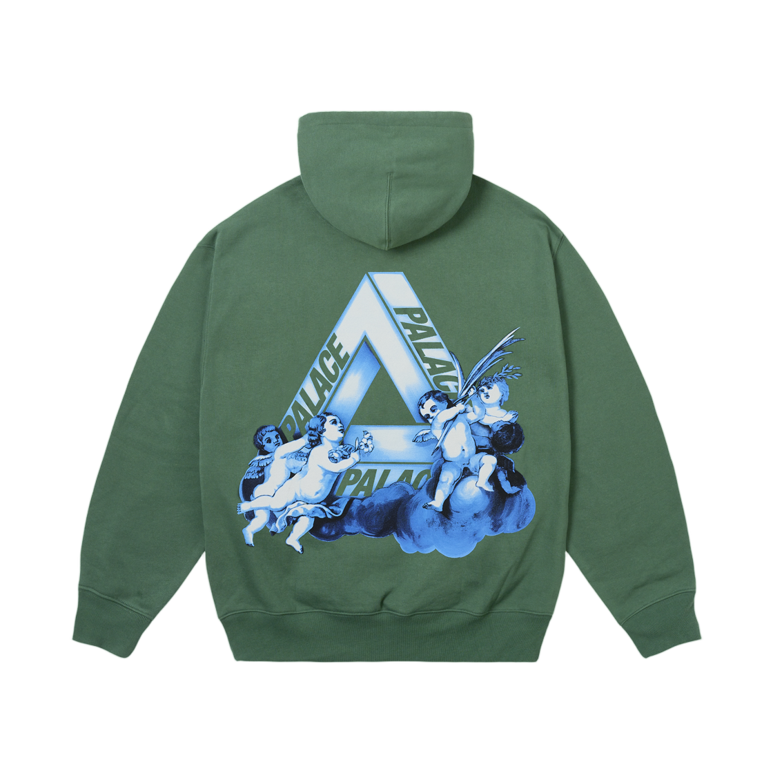 팔라스 트라이 엔젤릭 후드 스카이라인 레이시 그린 - 25FW