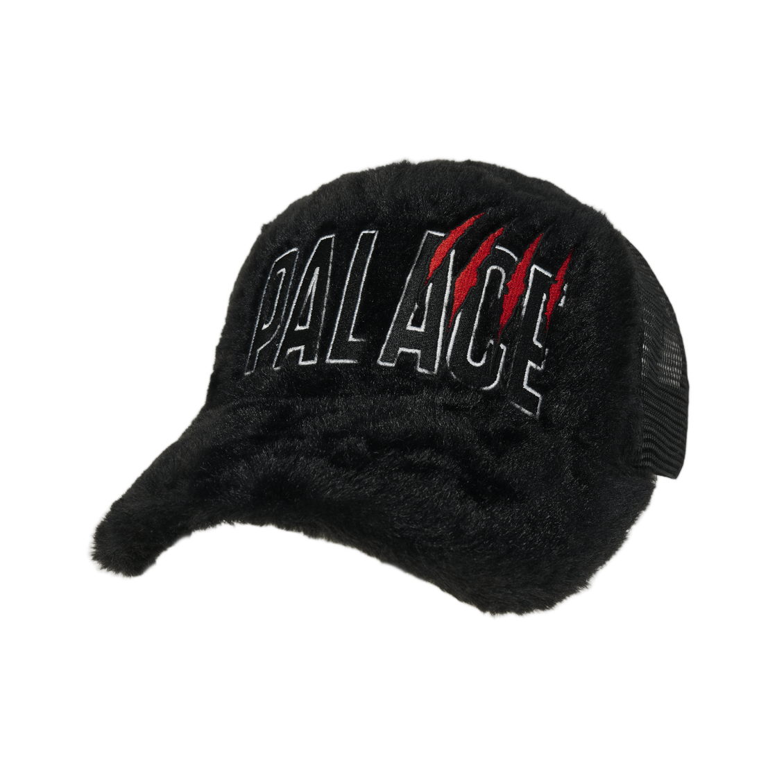 - Palace Claw Furry Trucker Black - 25FW