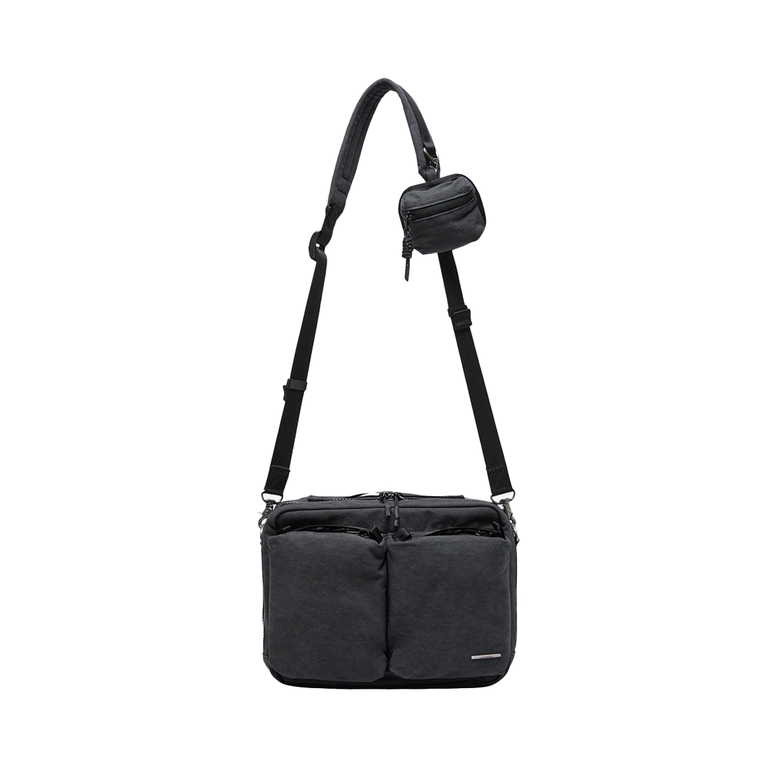 커스텀멜로우 나일론 크로스백 그레이(Customellow Nylon Cross Bag Gray)
