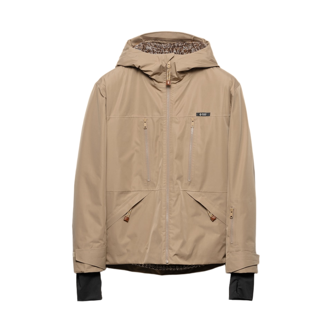 SGD055-18UU-F0241 Prada Technical Fabric Jacket Khaki