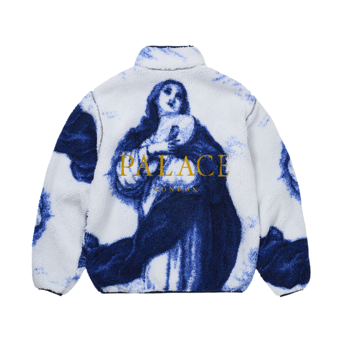 팔라스 홀리 그레일 퍼넬 플리스 화이트 - 25FW(Palace Holy Grail Funnel Fleece White - 25FW) - 2