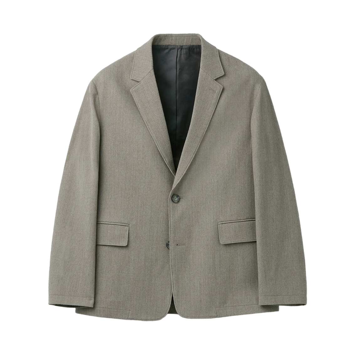 CWJAW25821BEX Customellow Loose Fit Corduroy Setup Jacket Beige