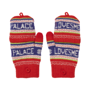 Palace Loves Me Knitted Gloves Red - 25FW