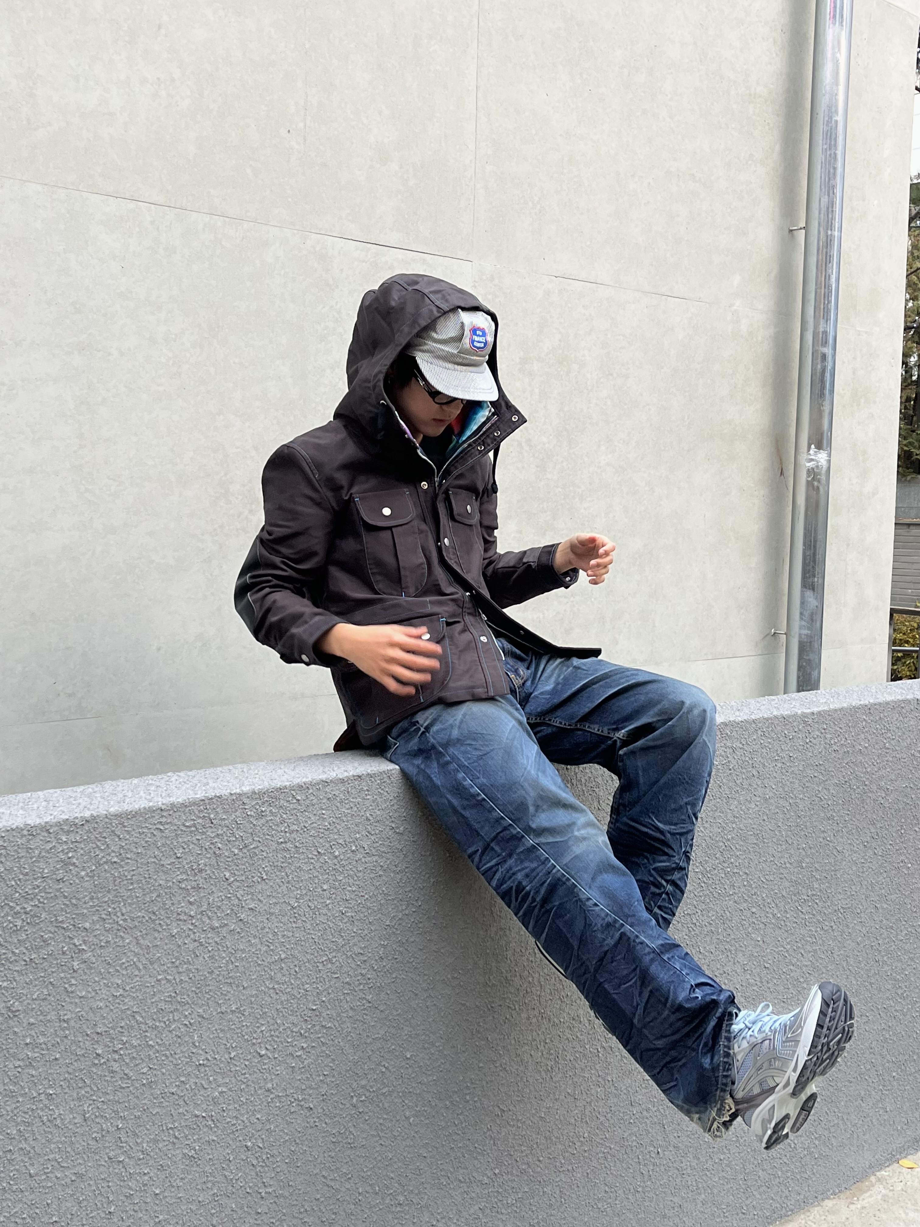 Asics Gel-Kayano 14 Dolphin Grey Pure Silver 착용 스타일 - 6