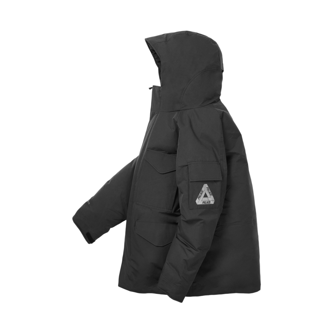 팔라스 고어텍스 윈드스토퍼 다운 파카 블랙 - 25FW(Palace Gore-Tex Windstopper Down Parka Black - 25FW) - 3
