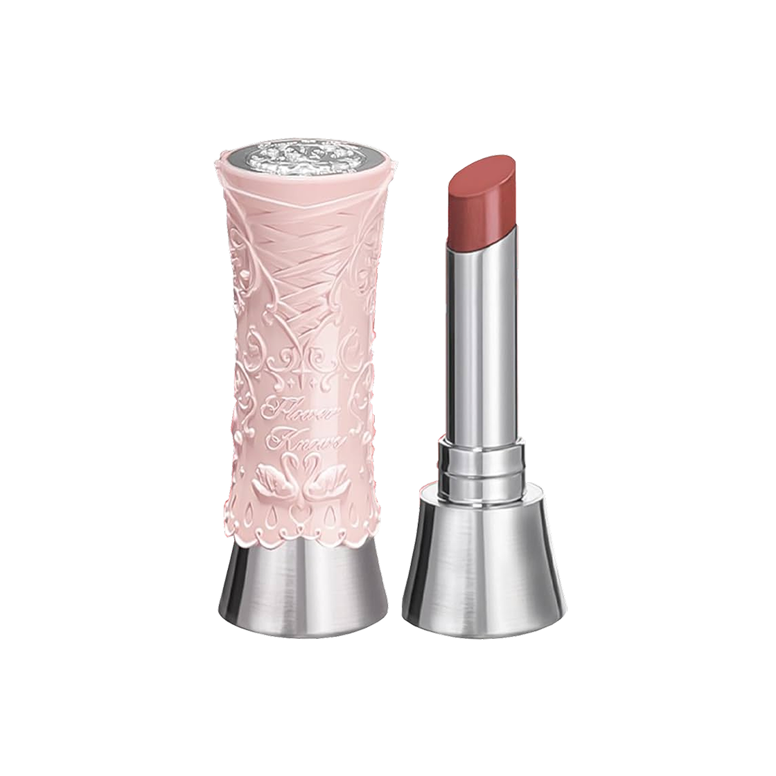 - Flower Knows Swan Ballet Collection Shine Lipstick 02 Mary Jane