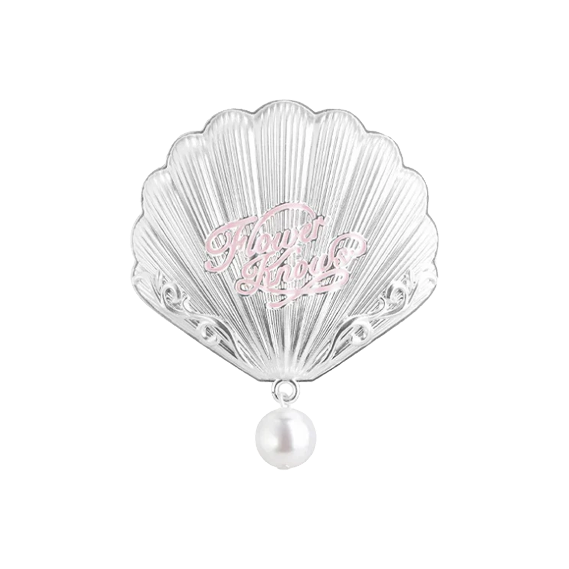 (W) 플라워노즈 쉘 주얼 컬렉션 헤어 클립 씨쉘((W) Flower Knows Shell Jewel Collection Hair Clip Seashell)