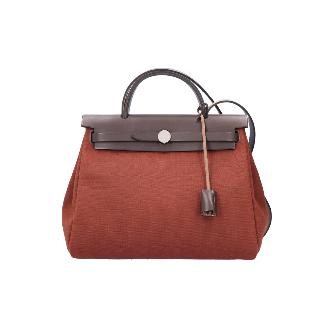 ITKNJFR5H7FS Hermes H078971 Herbag 31 Canvas Bag with U Stamp