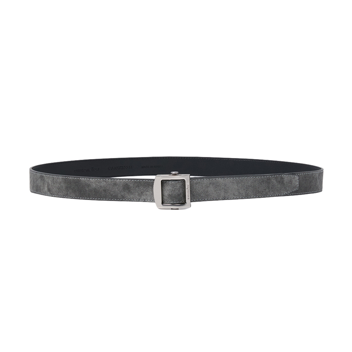 CAABX25511GYX Customellow Texture Belt Gray
