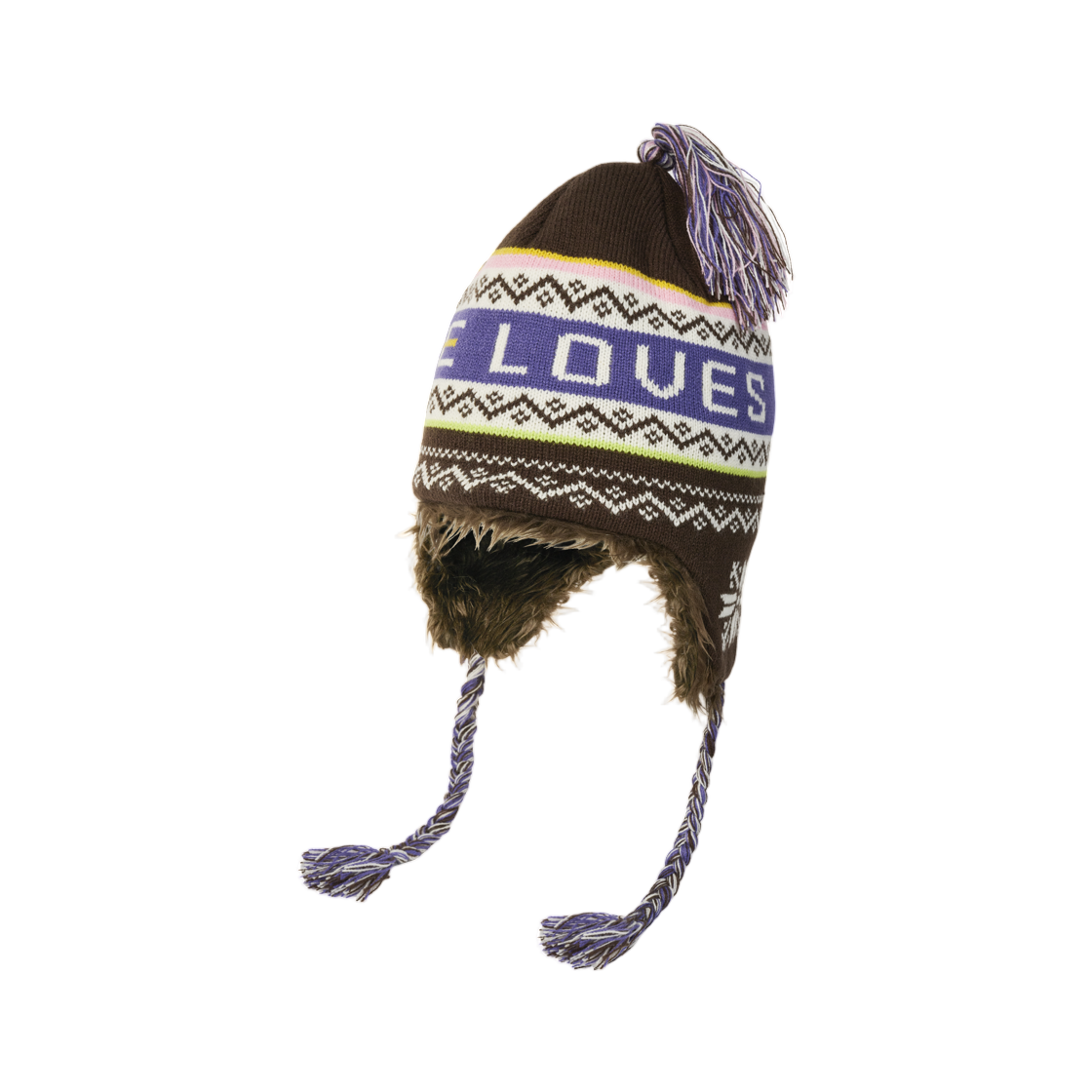 팔라스 러브스 미 페루비안 비니 브라운 - 25FW