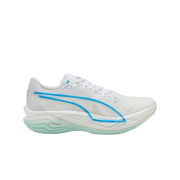 (W) Puma Deviate Nitro Elite 3 White Speed Blue