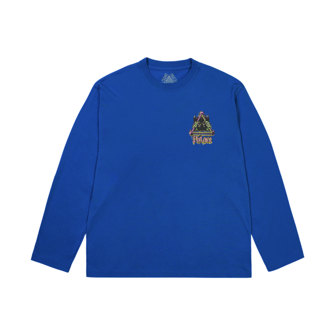 - Palace Lock In Longsleeve Blue Berry - 25FW