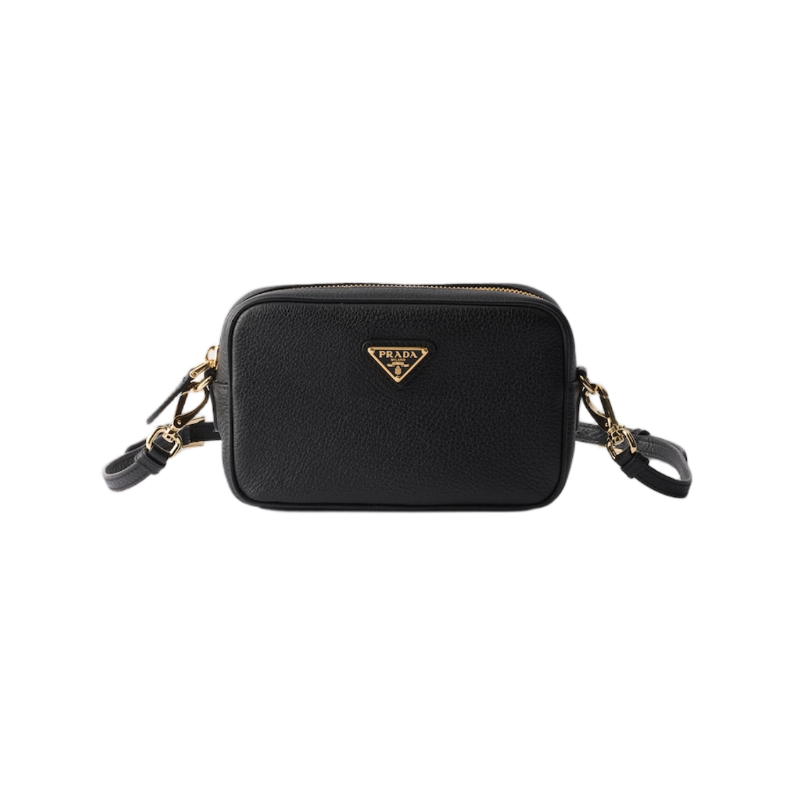 1NF060-2DKV-F0002 Prada Leather Mini-Bag Black