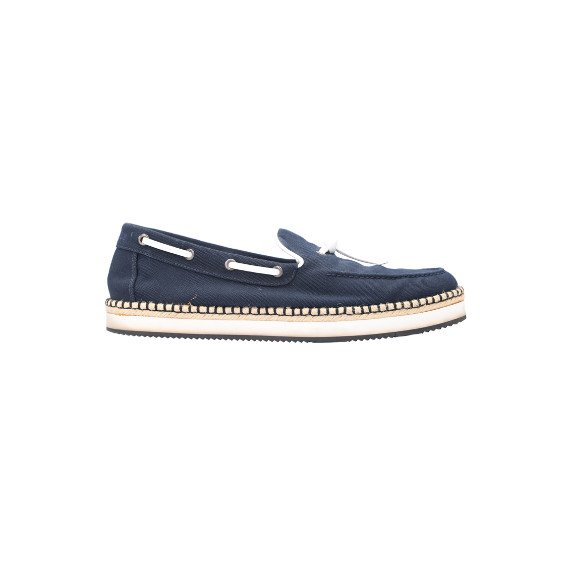 ITA9K5M9SJSO Hermes Espadrille Shoes Fabric Navy 43