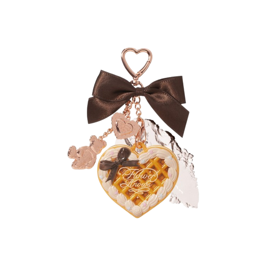 - Flower Knows Sweetie Bear Collection Mini Setting Powder & Charm Set 02 Cookie