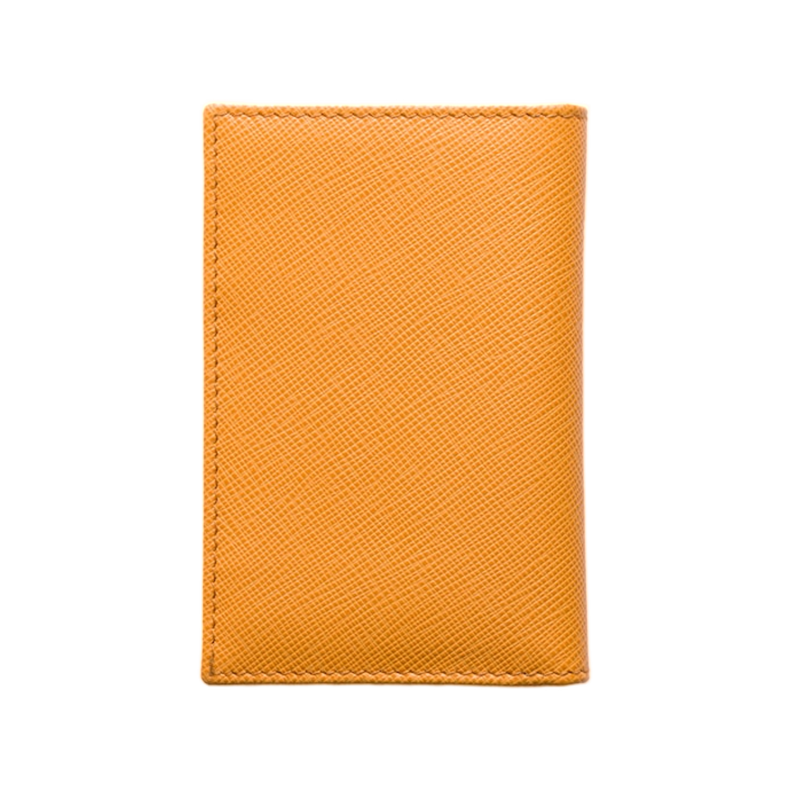 프라다 사피아노 레더 카드 홀더 앰버(Prada Saffiano Leather Card Holder Amber) - 2