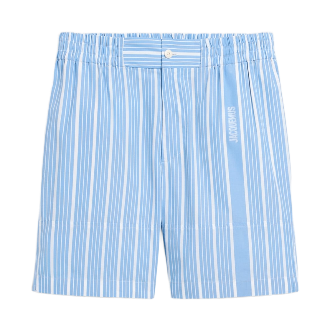 255PA138-1691-3EV Jacquemus Aloe Shorts Blue White