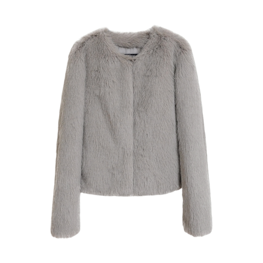 리히트 퍼 자켓 003 그레이(Reheat Fur Jacket 003 Gray)