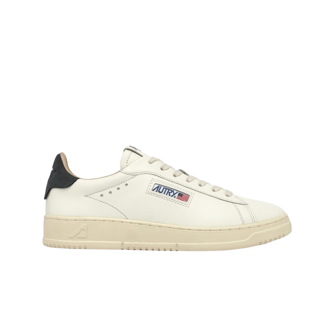 ADLM-MR04 Autry Dallas Low Leather Sneakers White Space