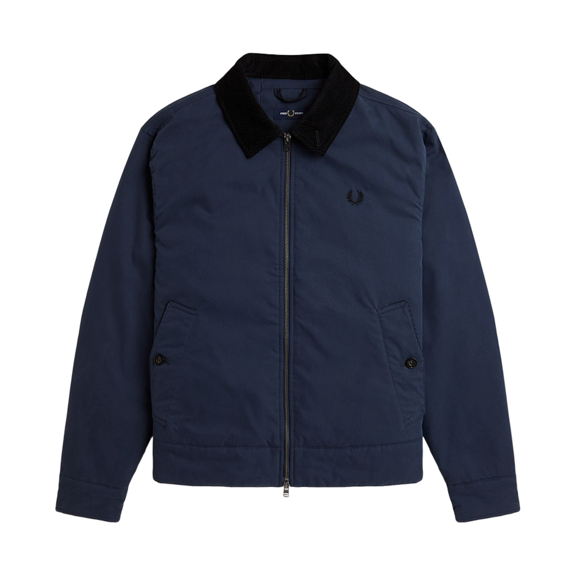 AFPM2538535-738 Fred Perry The Caban Jacket Dark Airforce