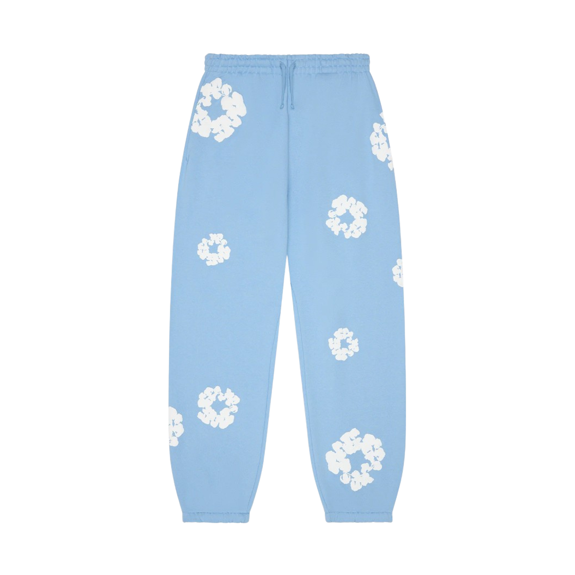 - Denim Tears Cotton Wreath Sweatpants Light Blue