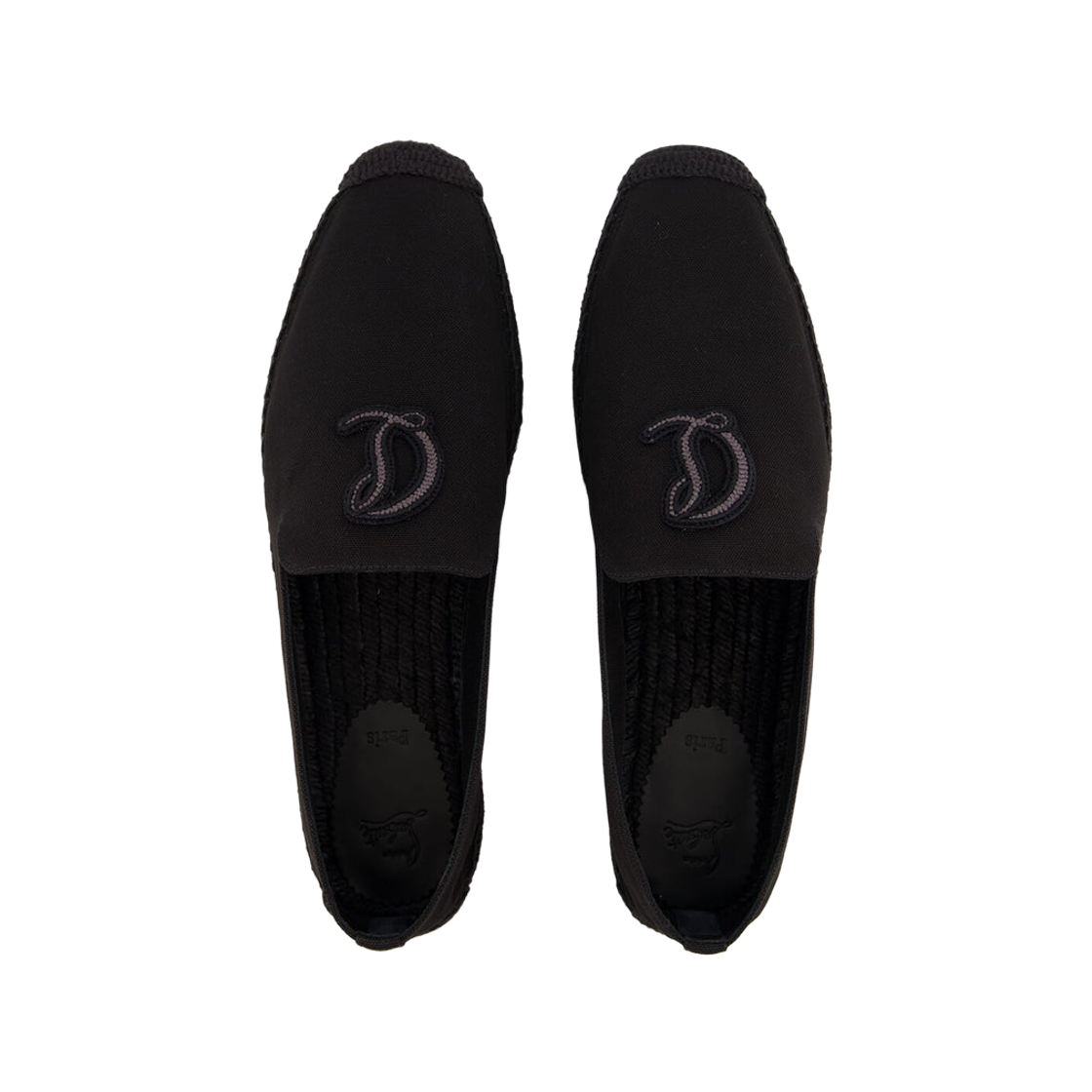 크리스찬 루부탱 나누 문크레스트 에스파드리유 블랙(Christian Louboutin Nanou Mooncrest Espadrilles Black) - 2