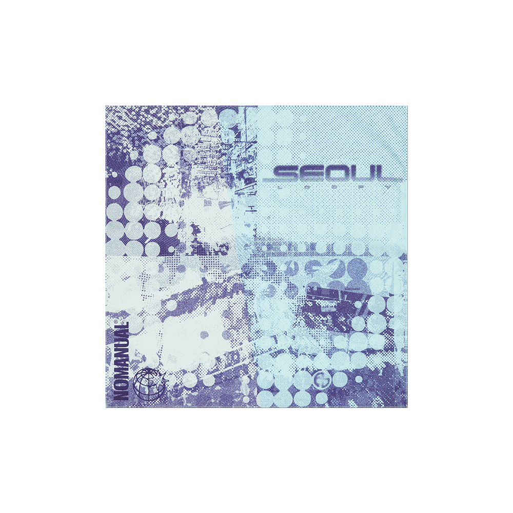 LPWF52AC01NVY [KREAM 단독] NOMANUAL x LOOPY Seoul Collage Bandana