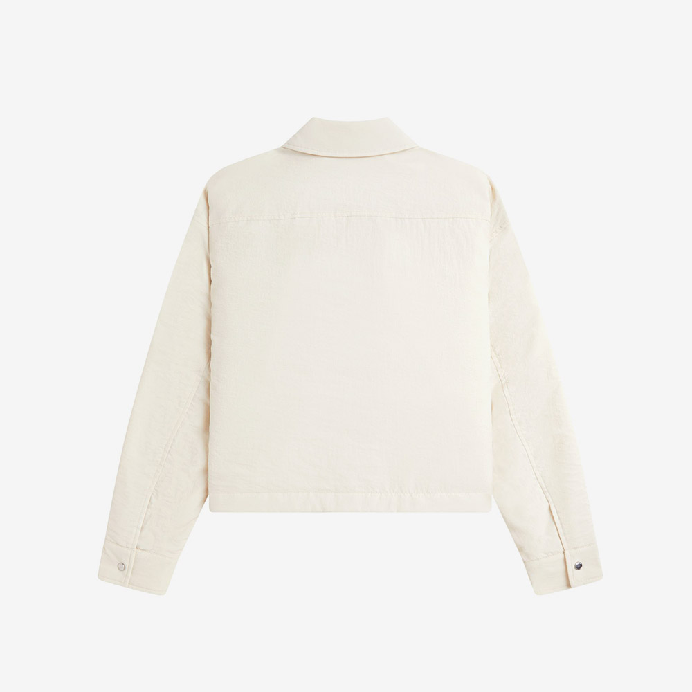 프레드 페리 우먼스 패디드 오버셔츠 에크루(Fred Perry Womens Padded Overshirt Ecru) - 6