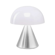 Lexon Mina S Lamp Mushroom Light Mood Lamp Silver