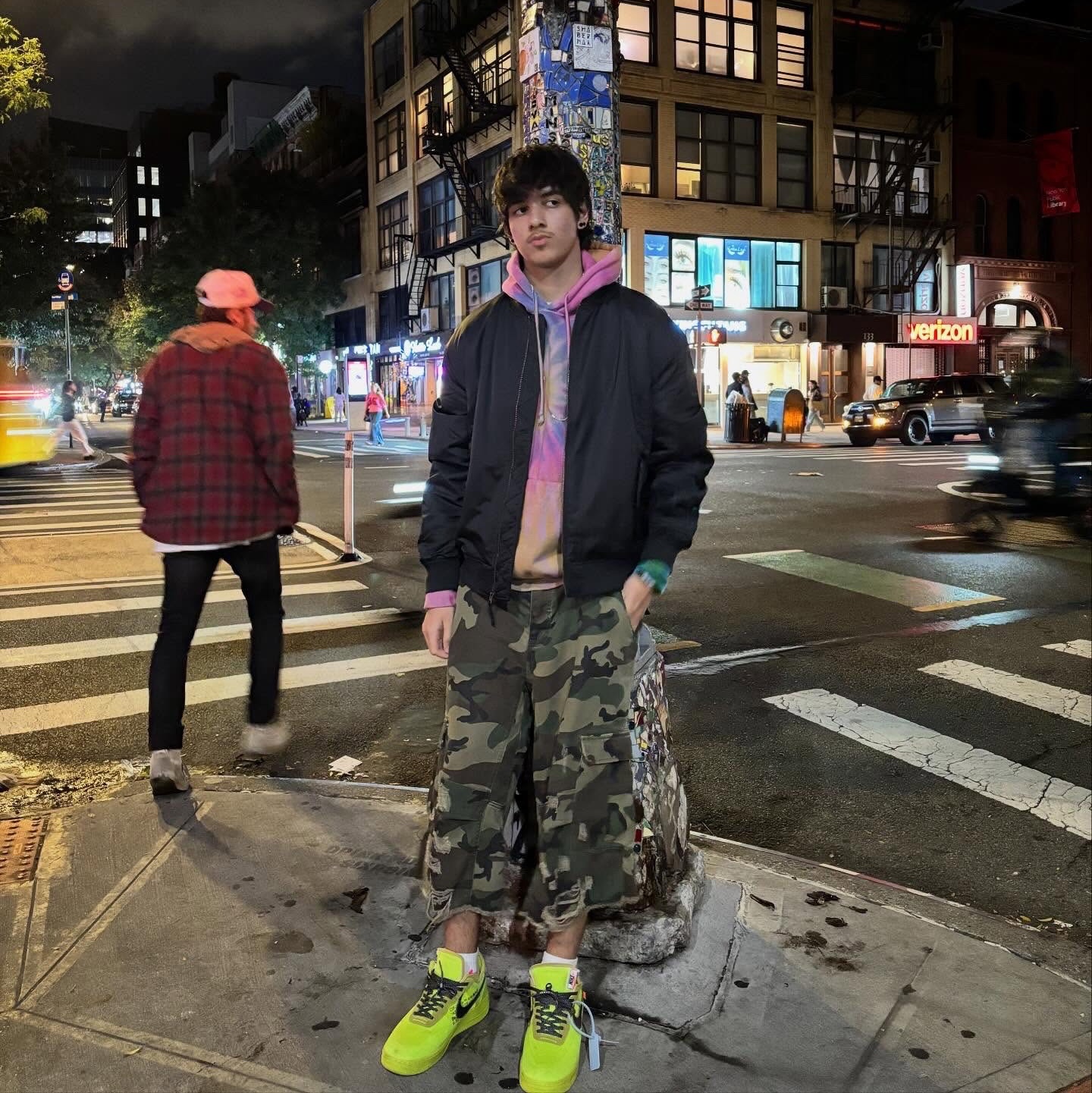 Basketcase Tracker Camo Shorts Camo - 25FW 착용 스타일 - 1
