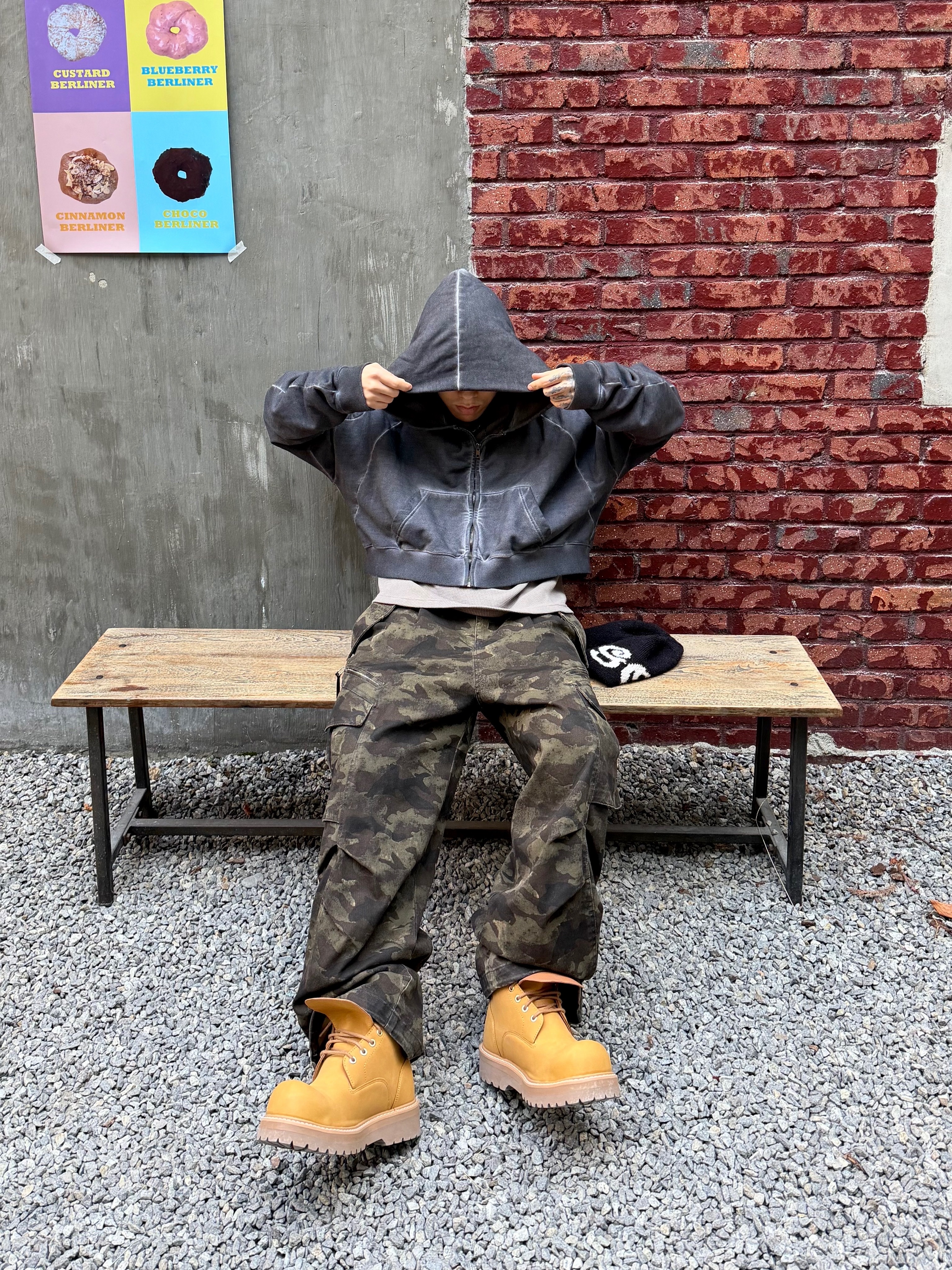 Timberland Premium 6 inch Waterproof Boot Wheat Nubuck - Wide 착용 스타일 - 3