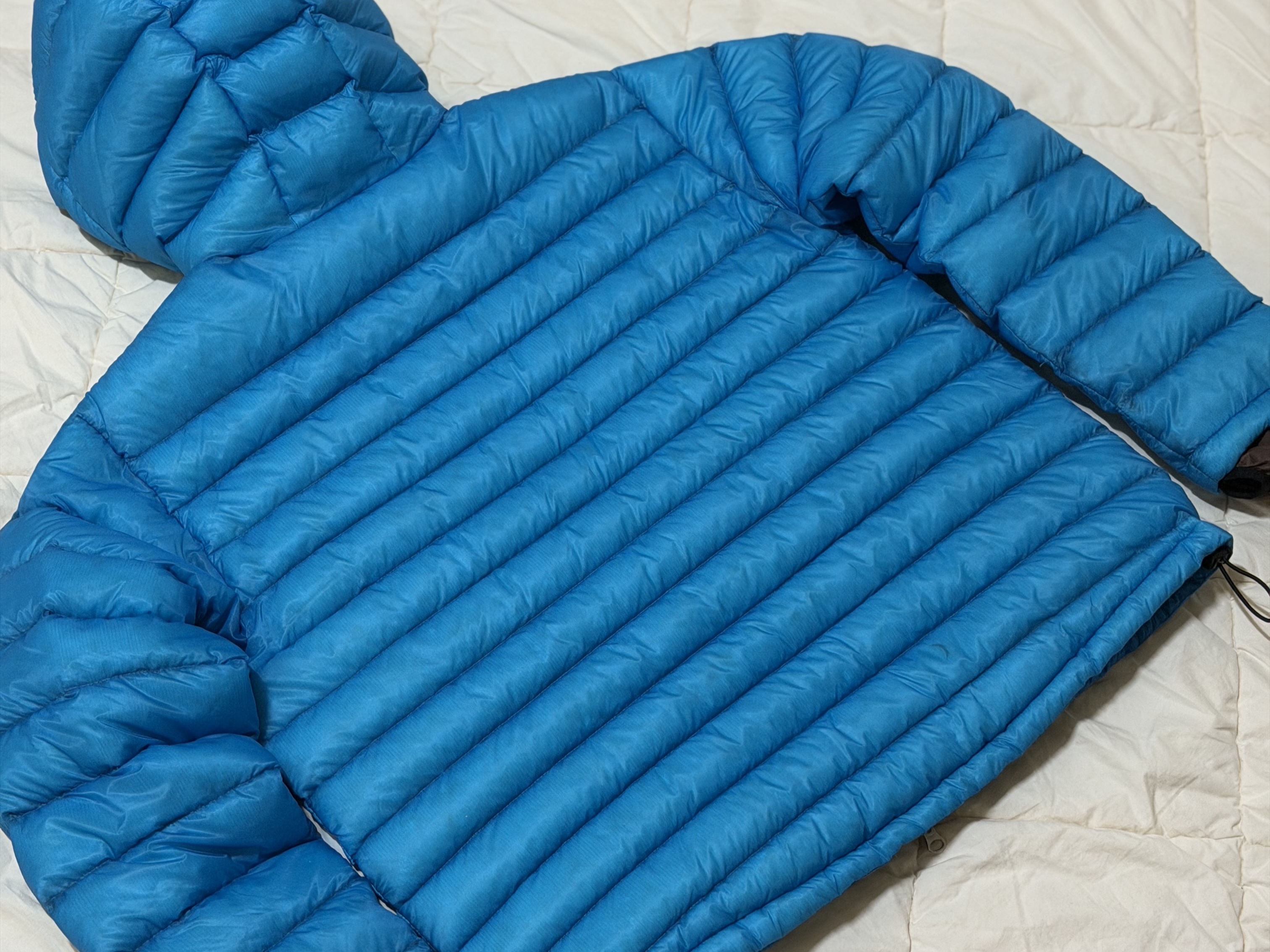 Sansan Gear Suffix Puffer Jacket Grey - 25FW, Sansan Gear Suffix Puffer Jacket Black - 25FW 착용 스타일 - 2