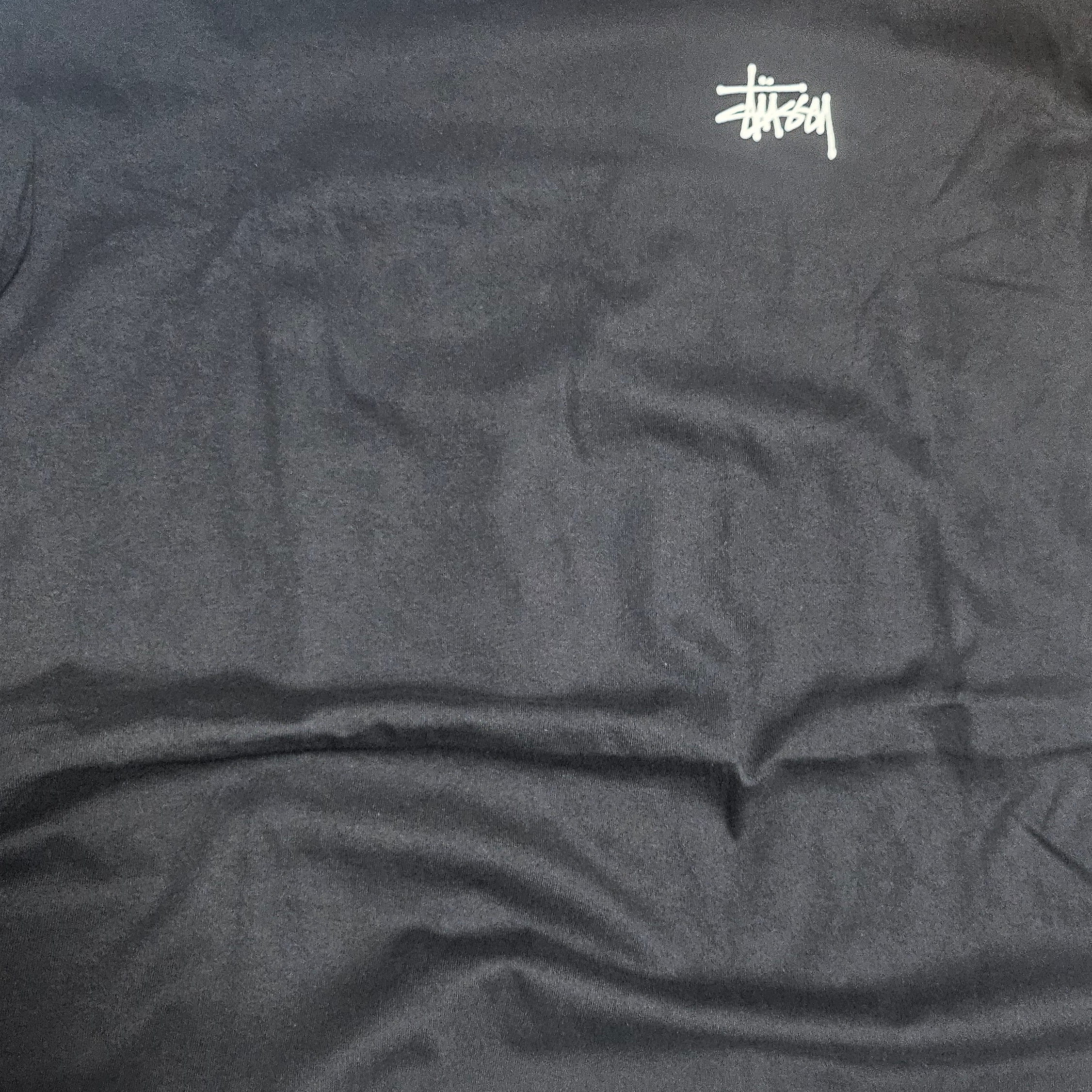 Stussy Basic Stussy LS T-Shirt Black 착용 스타일