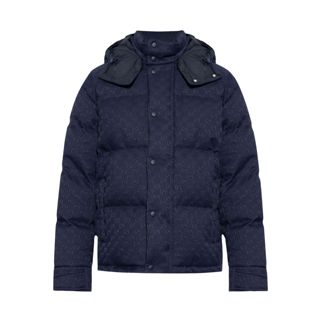 구찌 GG 캔버스 다운 자켓 다크 블루(Gucci GG Canvas Down Jacket Dark Blue)