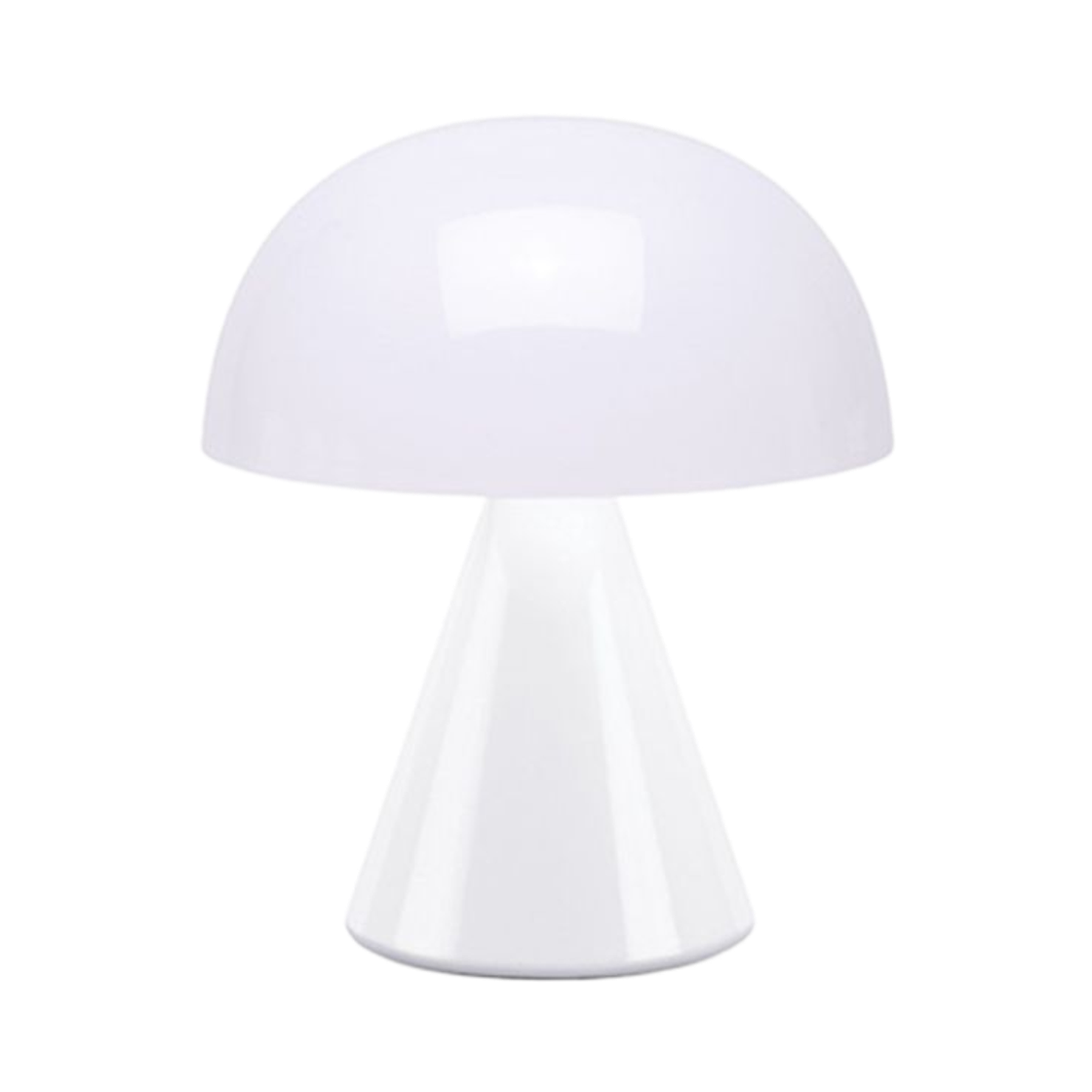 렉슨 미나 M 램프 머쉬룸 라이트 무드 램프 글로시 화이트(Lexon Mina M Lamp Mushroom Light Mood Lamp Glossy White)