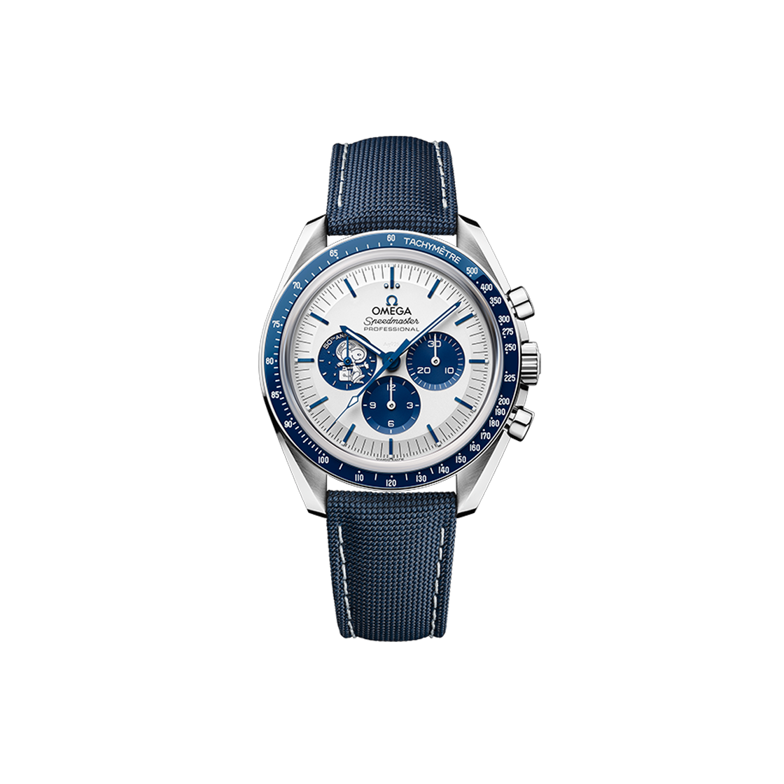 ITE6MSRB3CM7 Omega Speedmaster Snoopy 50th Anniversary 42mm Silver Bar No. 6971