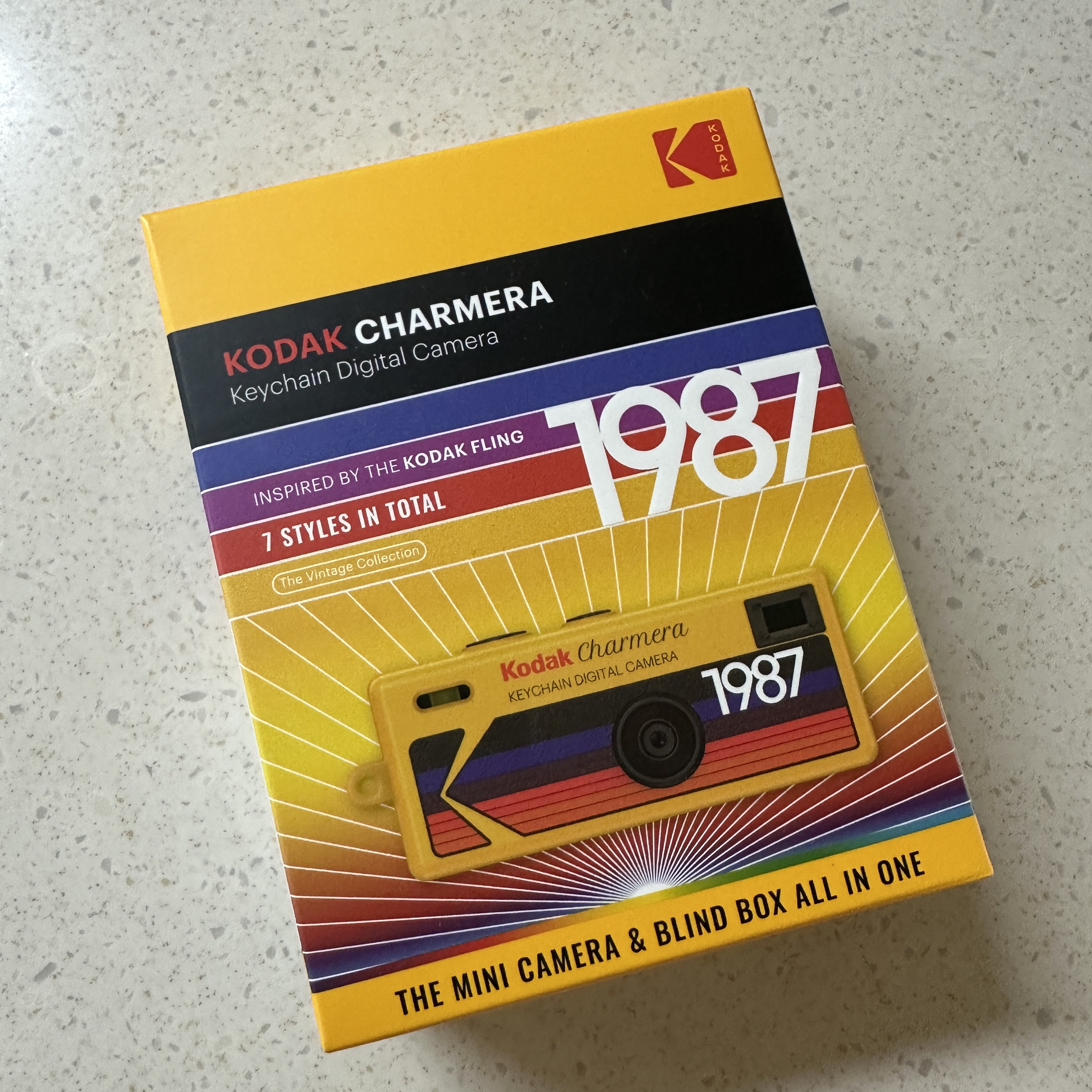 Kodak Charmera Key Chain Film Camera Sealed Case (1 Blind Box) 착용 스타일 - 1