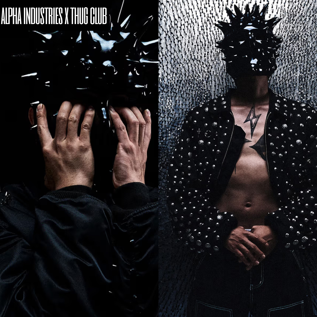 Thug Club Armor Hoodie Black 착용 스타일 - 3