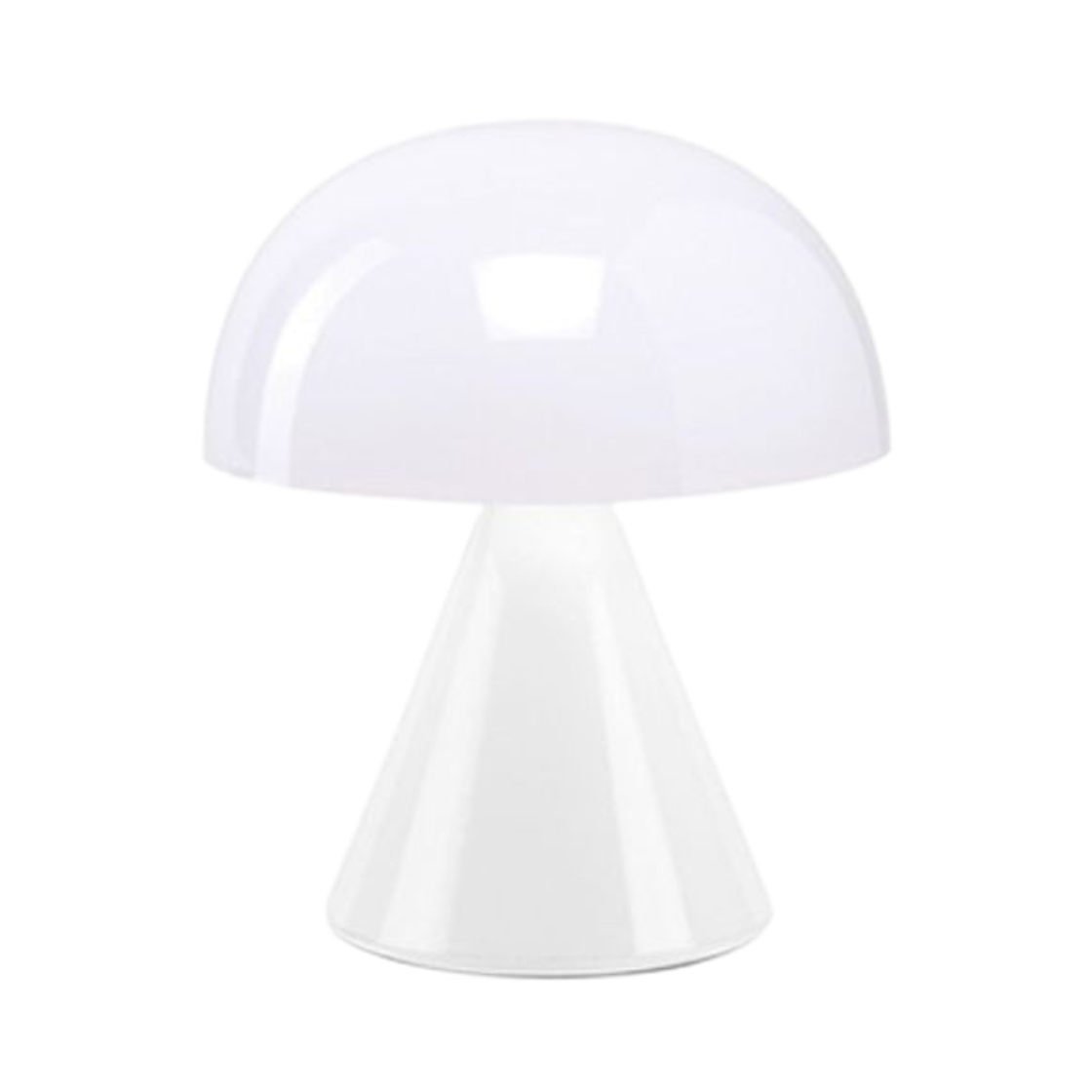 렉슨 미나 S 램프 머쉬룸 라이트 무드 램프 글로시 화이트(Lexon Mina S Lamp Mushroom Light Mood Lamp Glossy White)