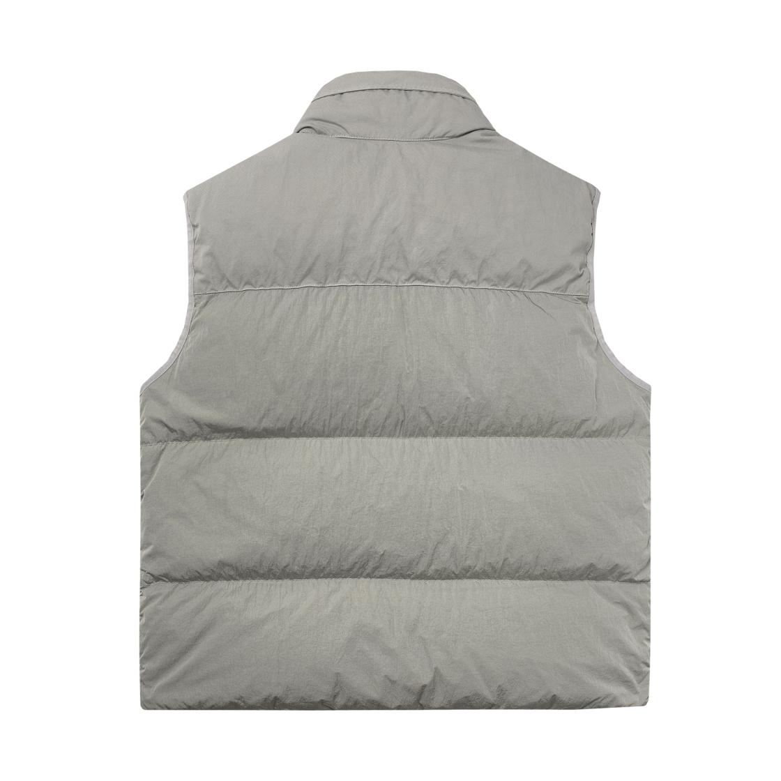 C.P. 컴퍼니 에코 크롬 R 믹스드 후드 다운 질레 런던 포그 그레이 - 25FW(C.P. Company Eco-Chrome R Mixed Hooded Down Gilet London Fog Grey - 25FW) - 2