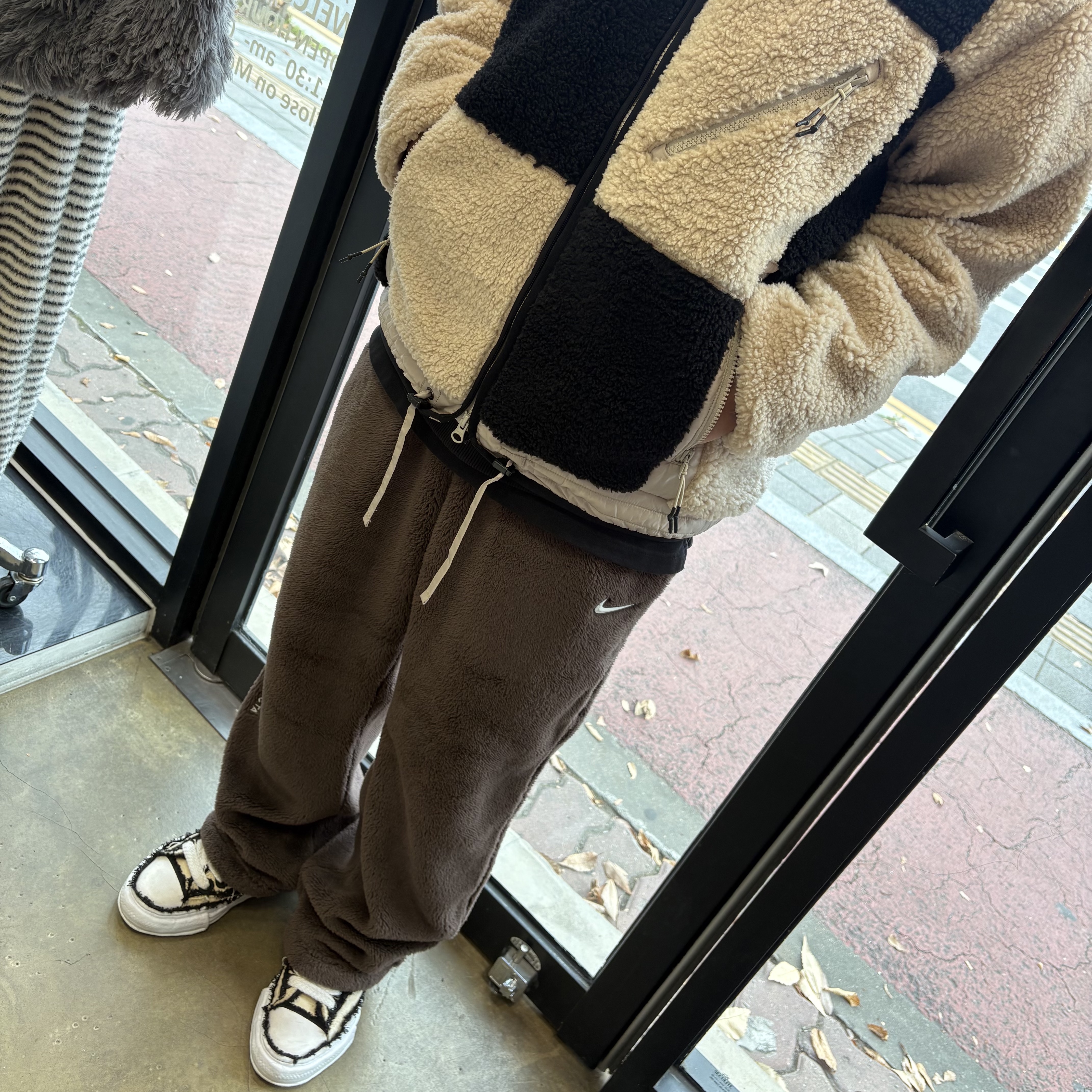 Nike x Drake Nocta CS Pants Baroque Brown Summit White - Asia 착용 스타일