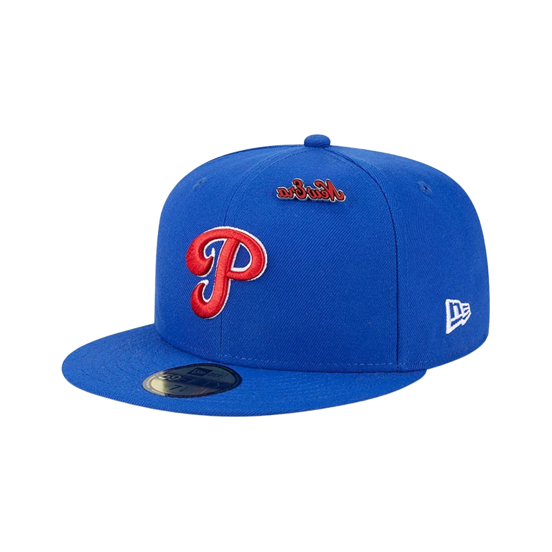 뉴에라 MLB 필라델피아 필리스 쿠퍼스타운 59피프티 피티드 캡 블루(New Era MLB Philadelphia Phillies Cooperstown 59Fifty Fitted Cap Blue) - 1