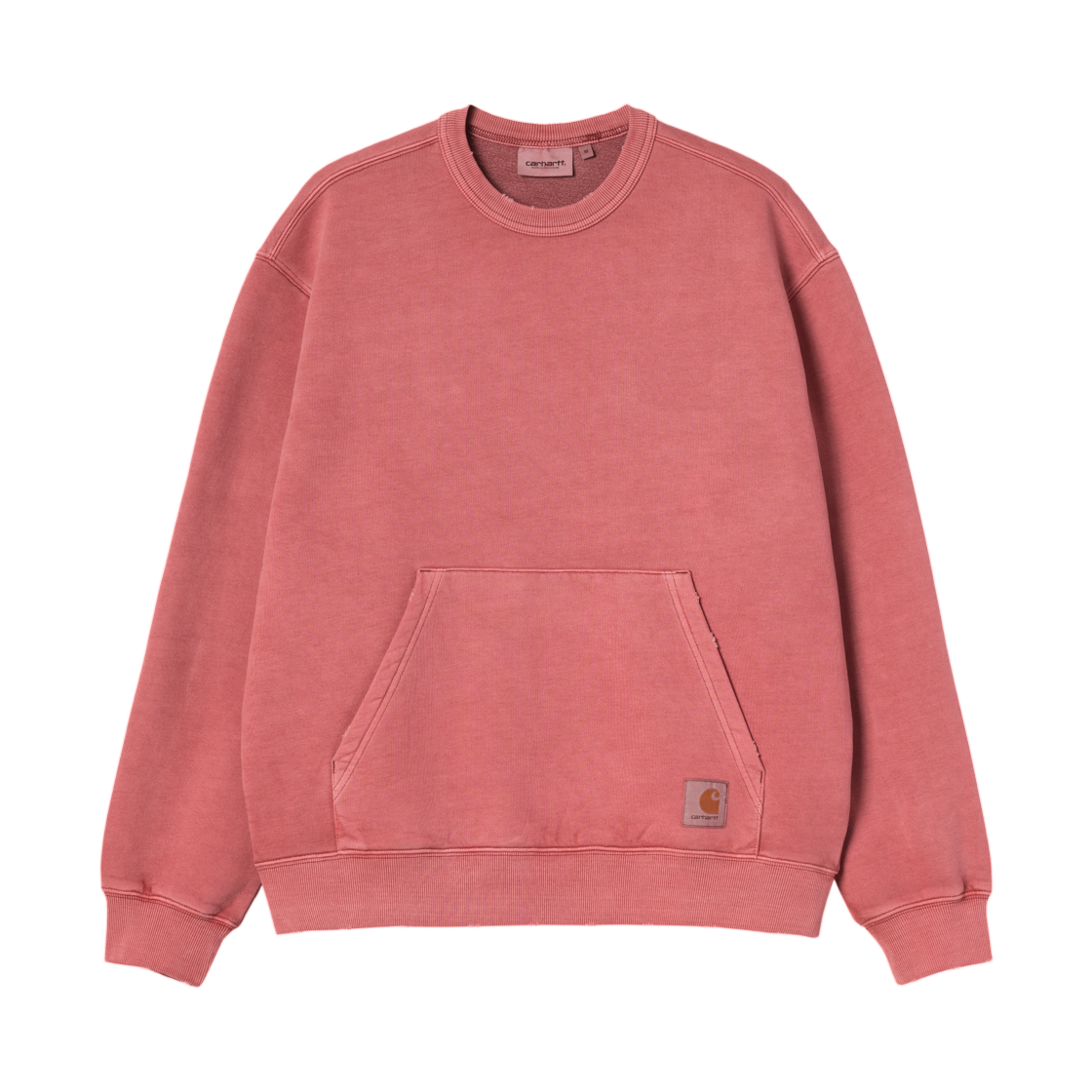 I036054-33G-B7 Carhartt WIP Torion Sweatshirt Marsala Grind Washed