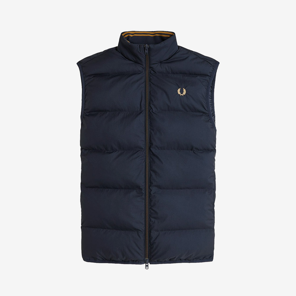 프레드 페리 인슐레이트 베스트 네이비(Fred Perry Insulated Vest Navy Snow White) - 5